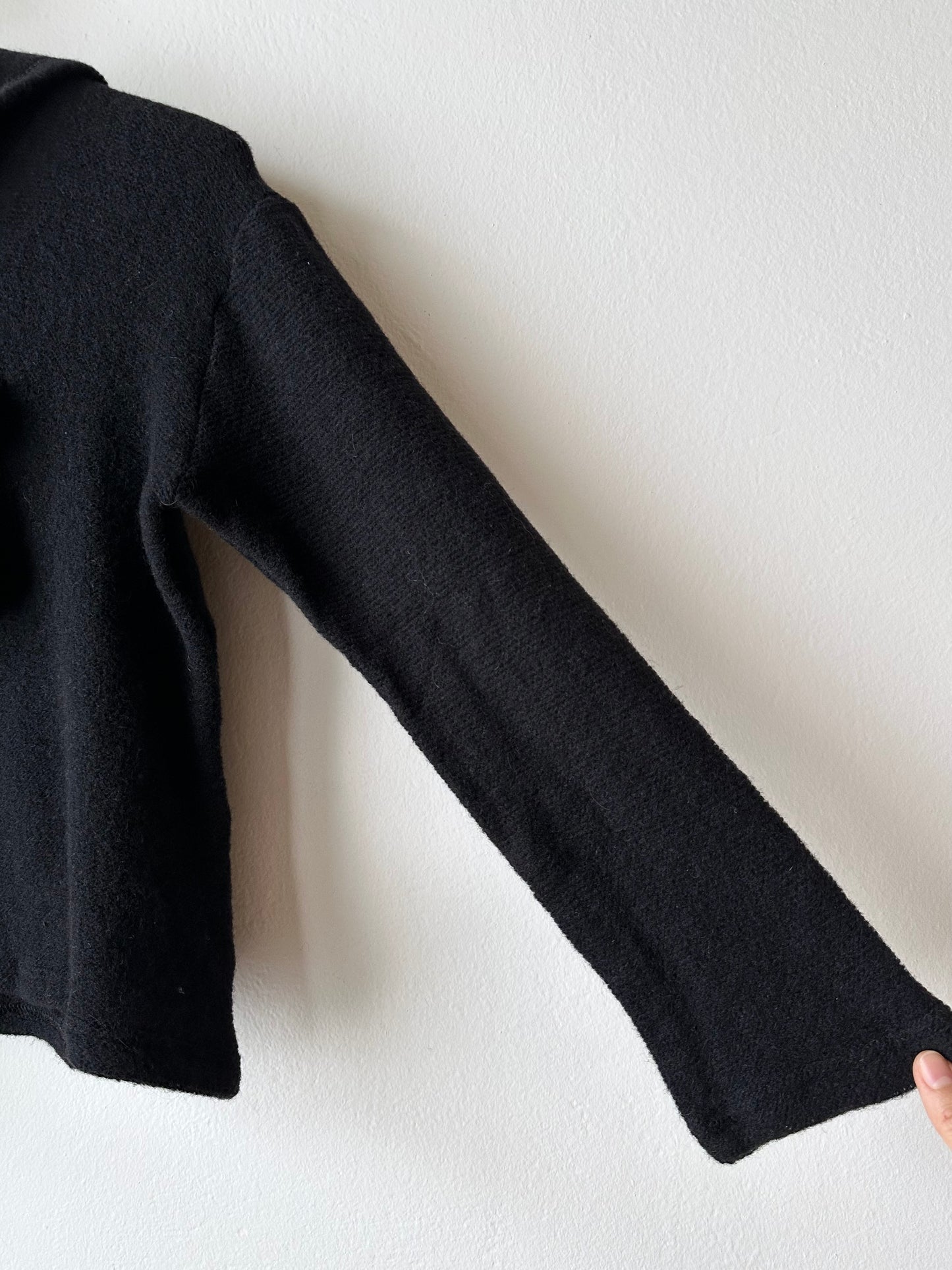 W.&L.T. Walter Van Beirendonck black hoodie