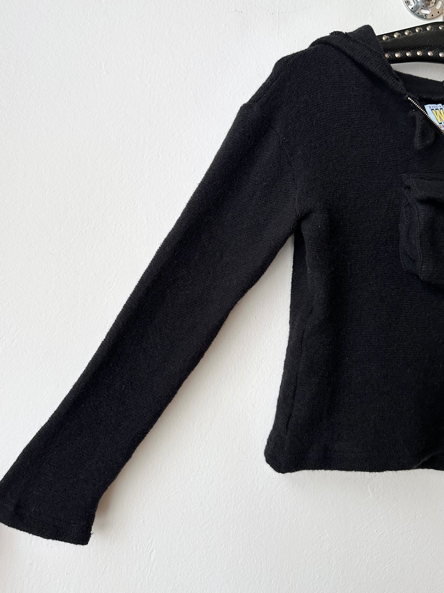 W.&L.T. Walter Van Beirendonck black hoodie