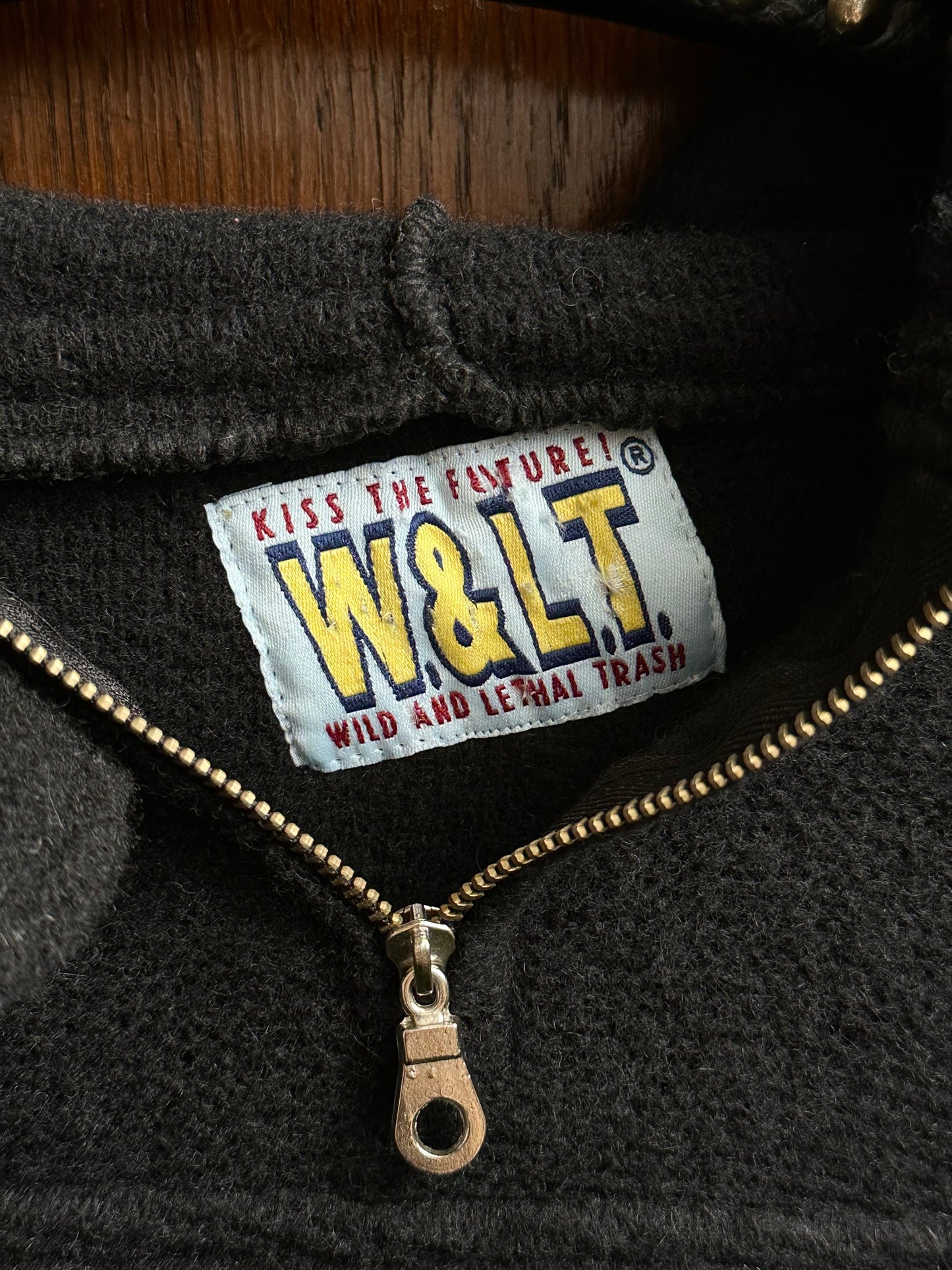 W.&L.T. Walter Van Beirendonck black hoodie