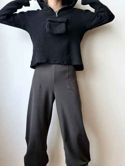 W.&L.T. Walter Van Beirendonck black hoodie