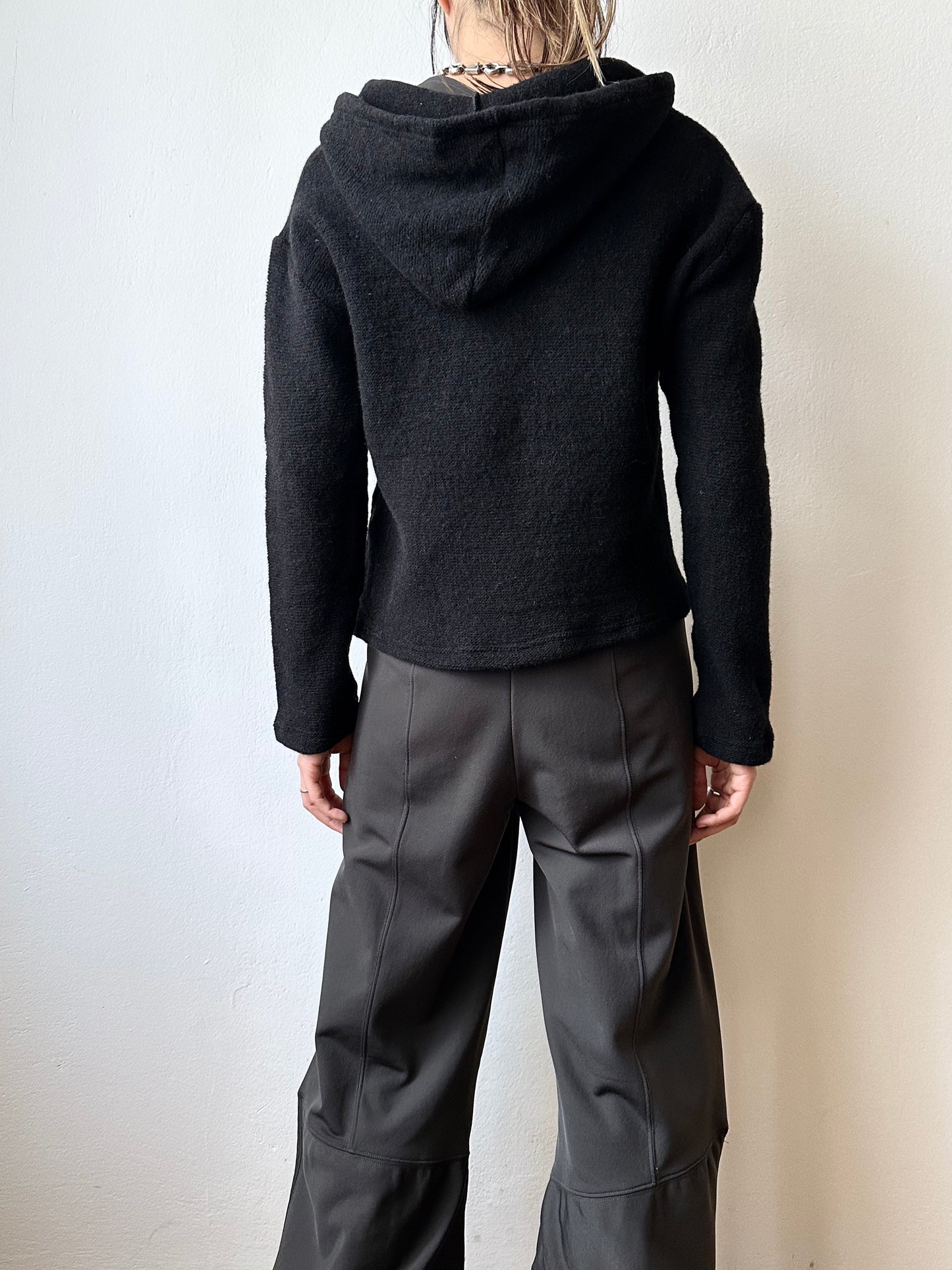 W.&L.T. Walter Van Beirendonck black hoodie