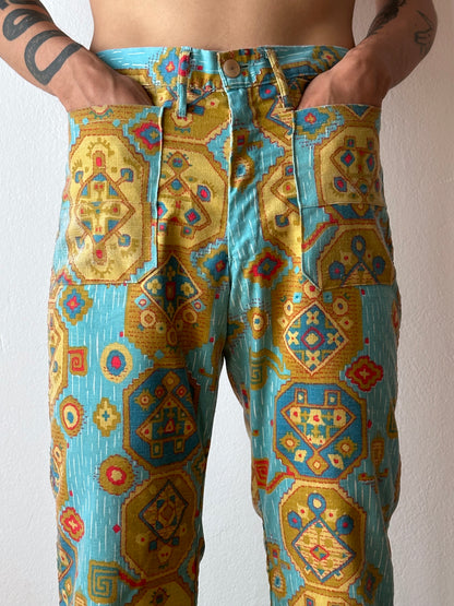 70's 70年代 Vintage ヴィンテージ flare pants hippie ヒッピー France French Toto 古着屋 プラハ 古着 Praha Prague Vintage store ユーロ古着 ヨーロッパ古着