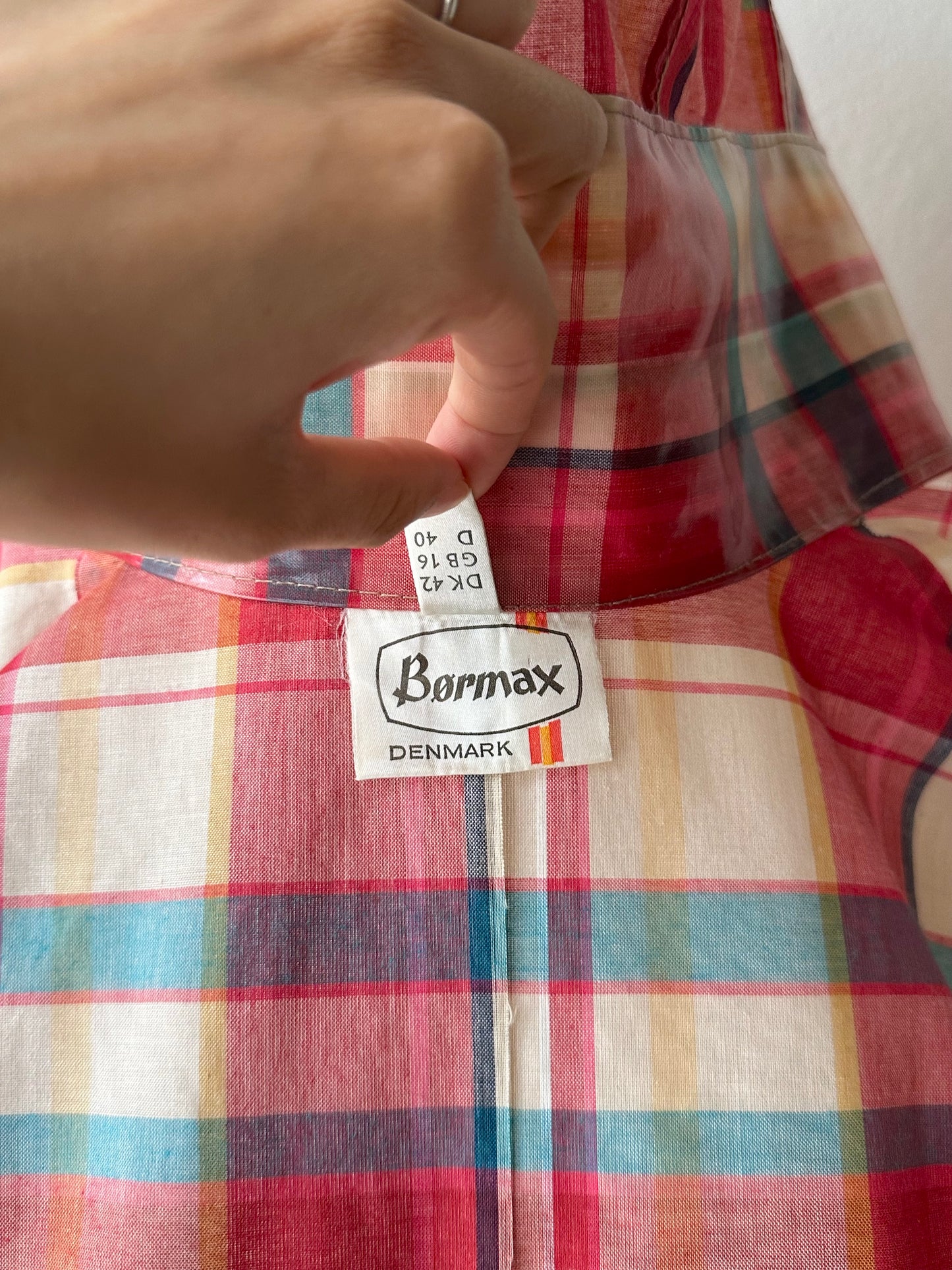 Børmax Denmark vintge raincoat