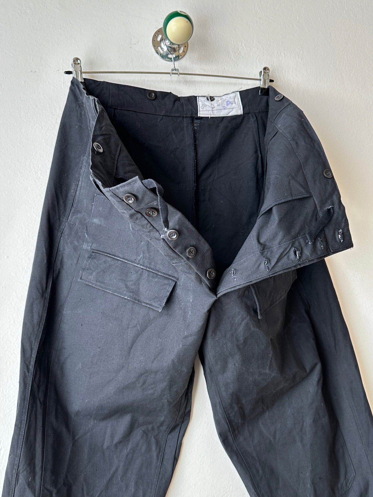 1980s Czechoslovak Tank Crew Trousers - ~w43