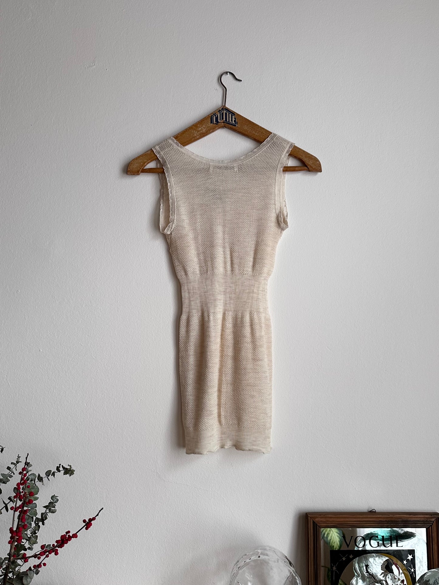 Italy deadstock wool underwear