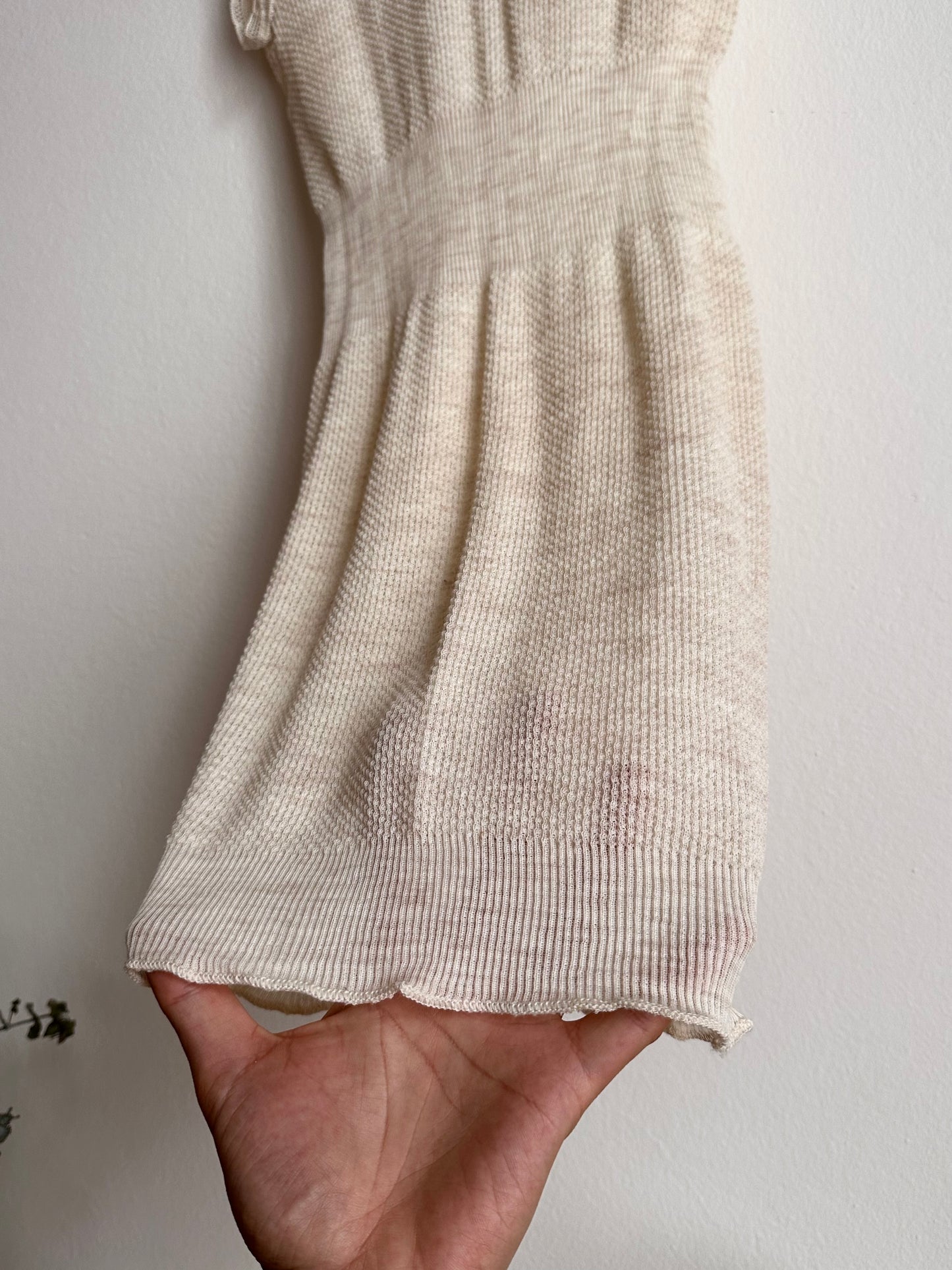 Italy deadstock wool underwear