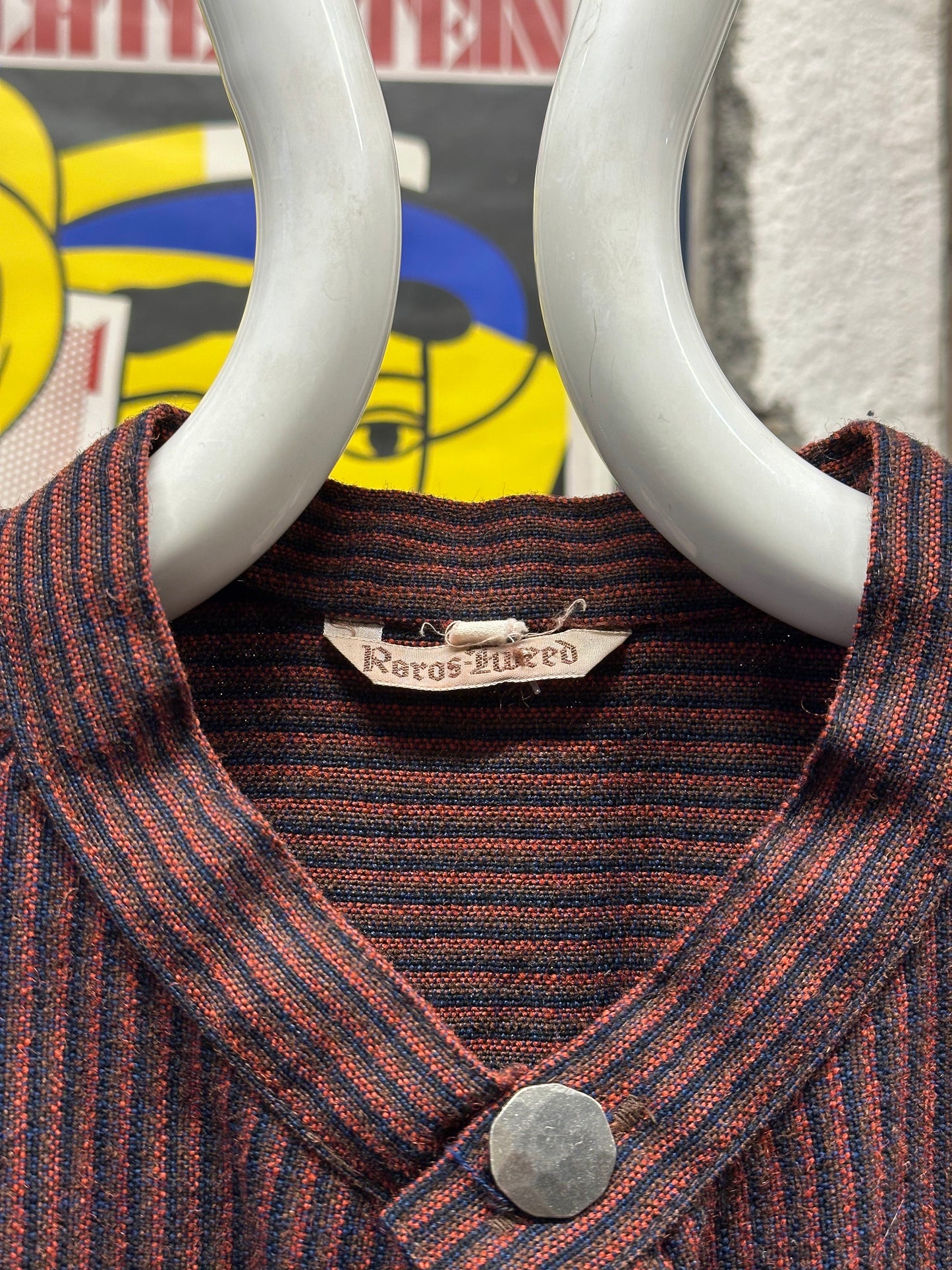 60s-70s Røros Tweed work shirt