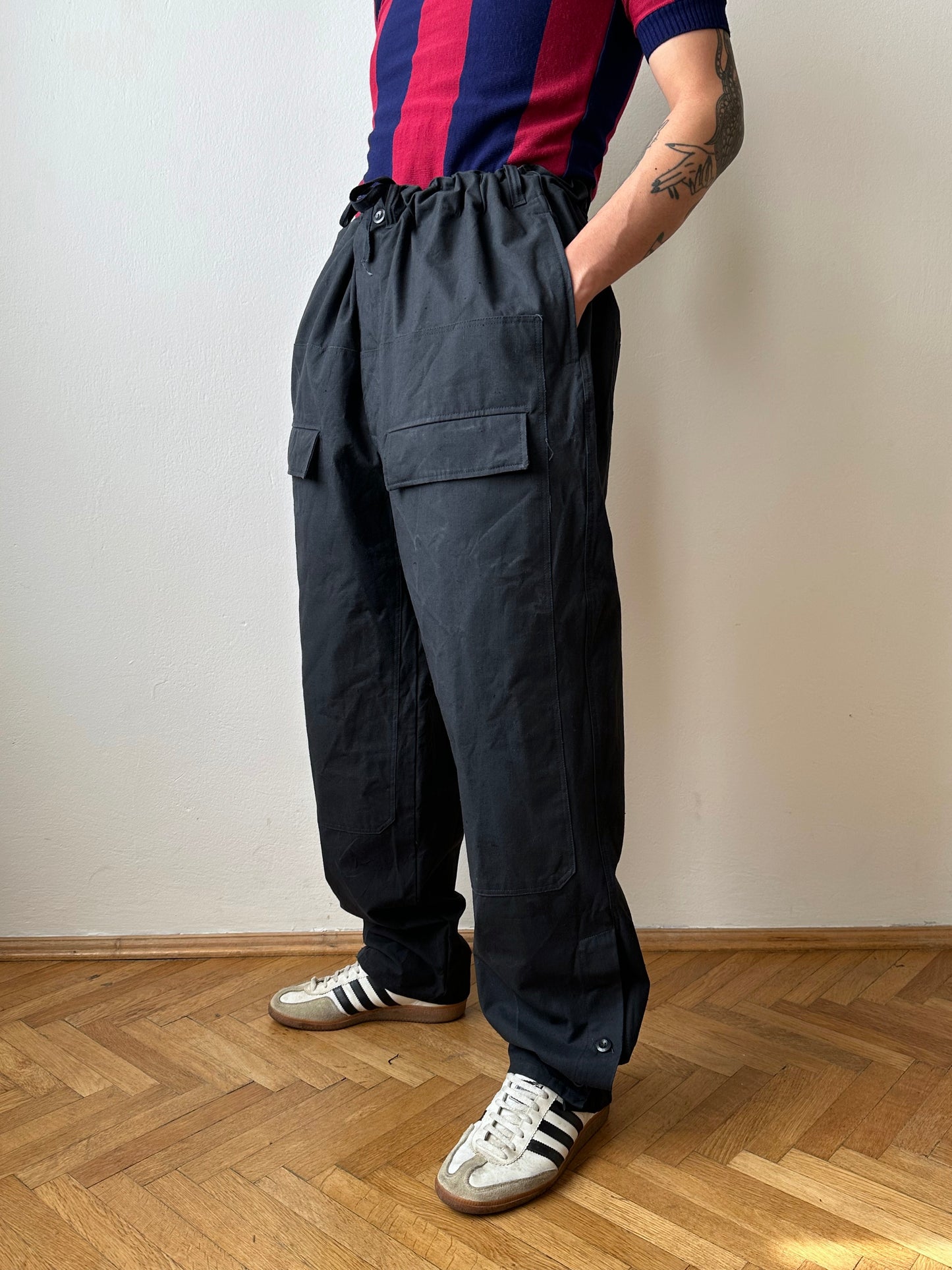 1980s Czechoslovak Tank Crew Trousers - ~w43