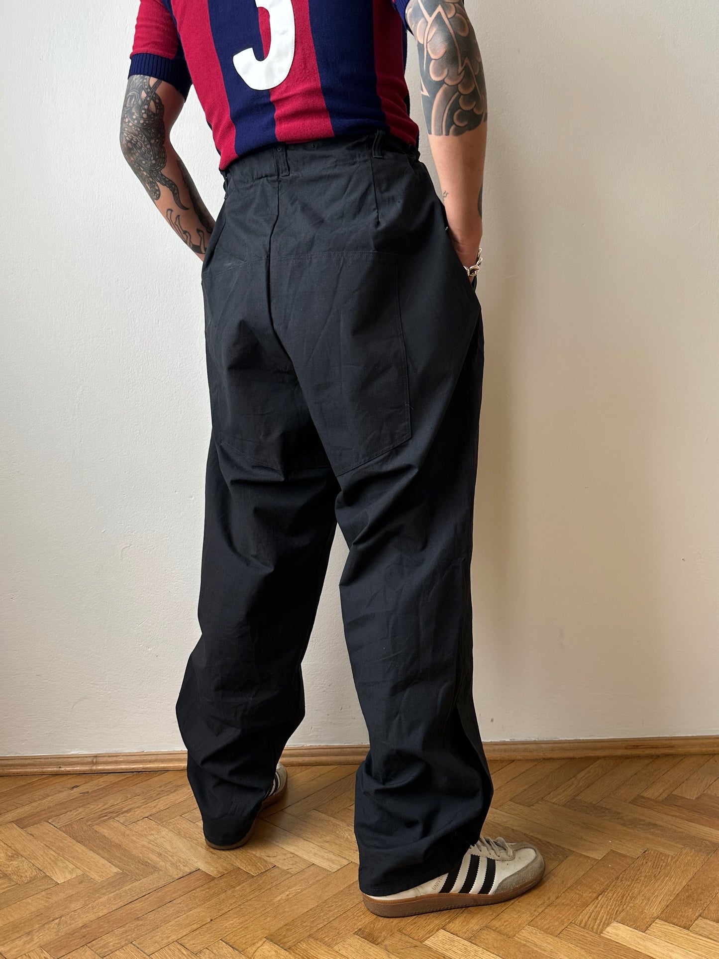 1980s Czechoslovak Tank Crew Trousers - ~w43