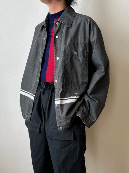 SS'99 Stone Island cotton/nylon shirt jacket