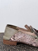 Fratelli rossetti python tassel slipper