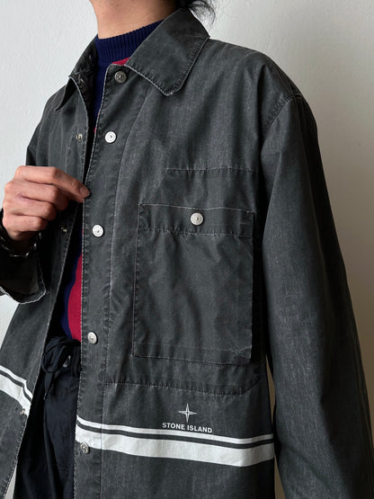 SS'99 Stone Island cotton/nylon shirt jacket