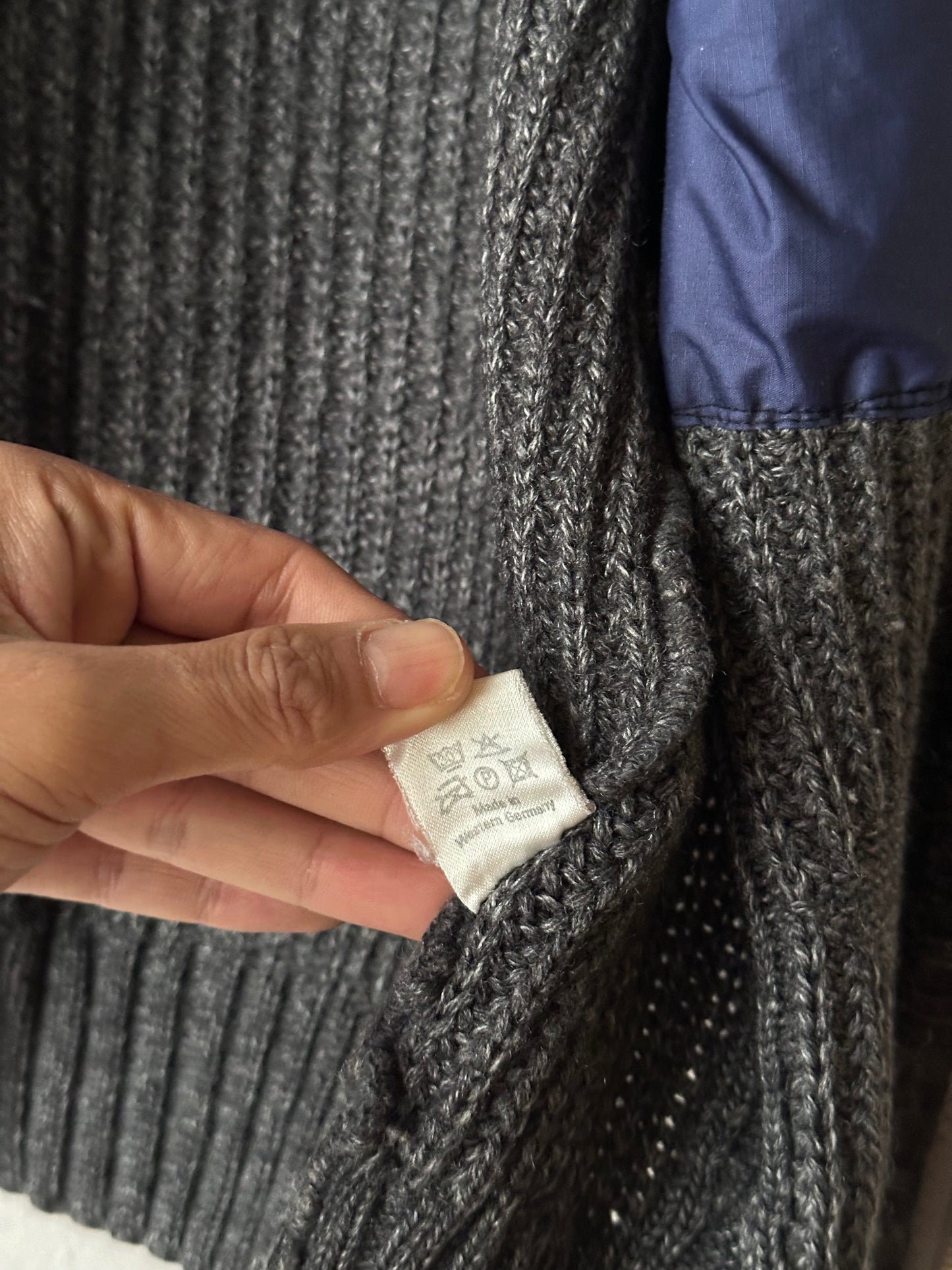 West German wool/acrylic jumper