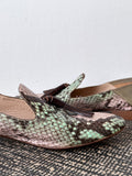 Fratelli rossetti python tassel slipper