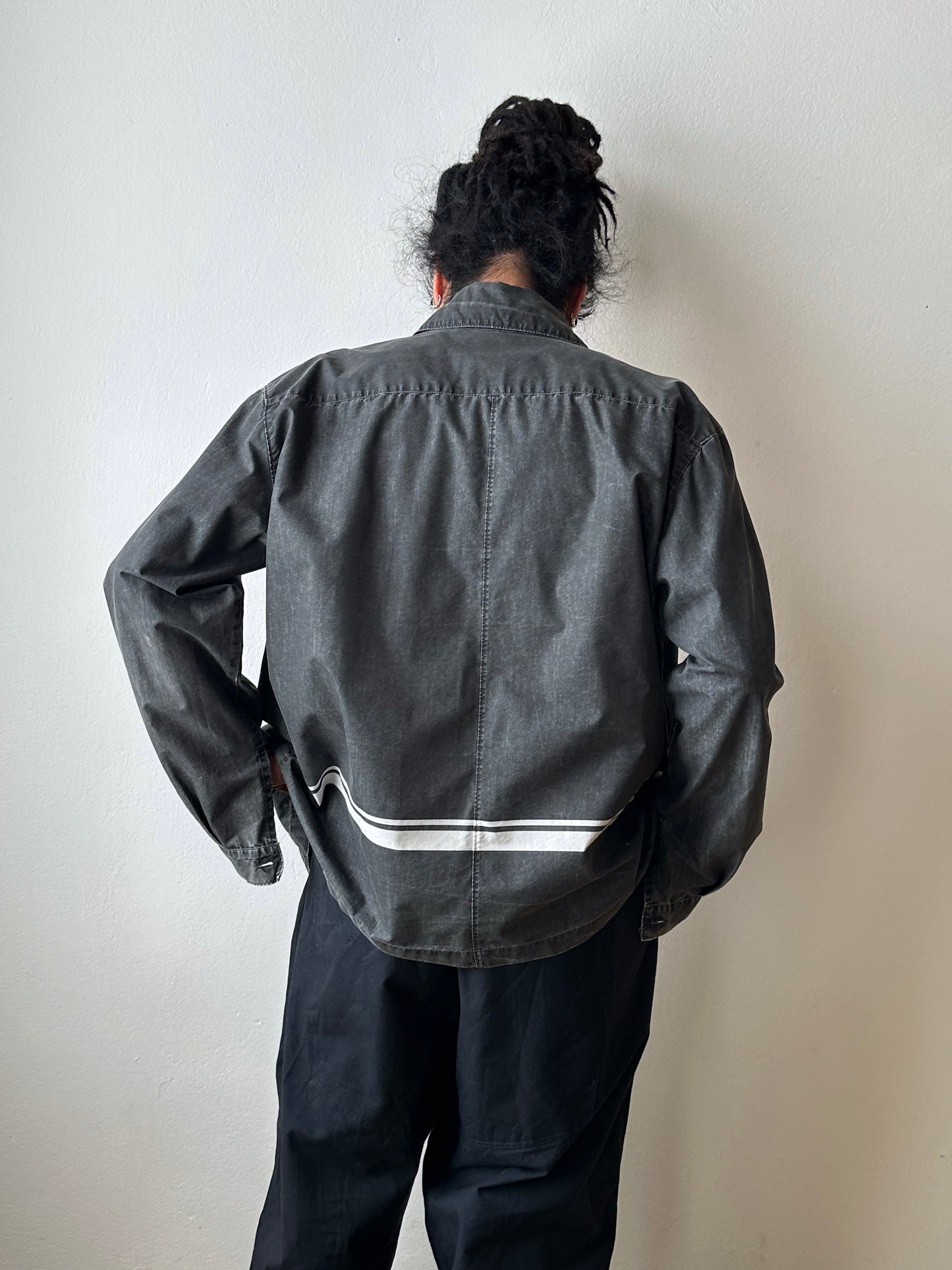 SS'99 Stone Island cotton/nylon shirt jacket