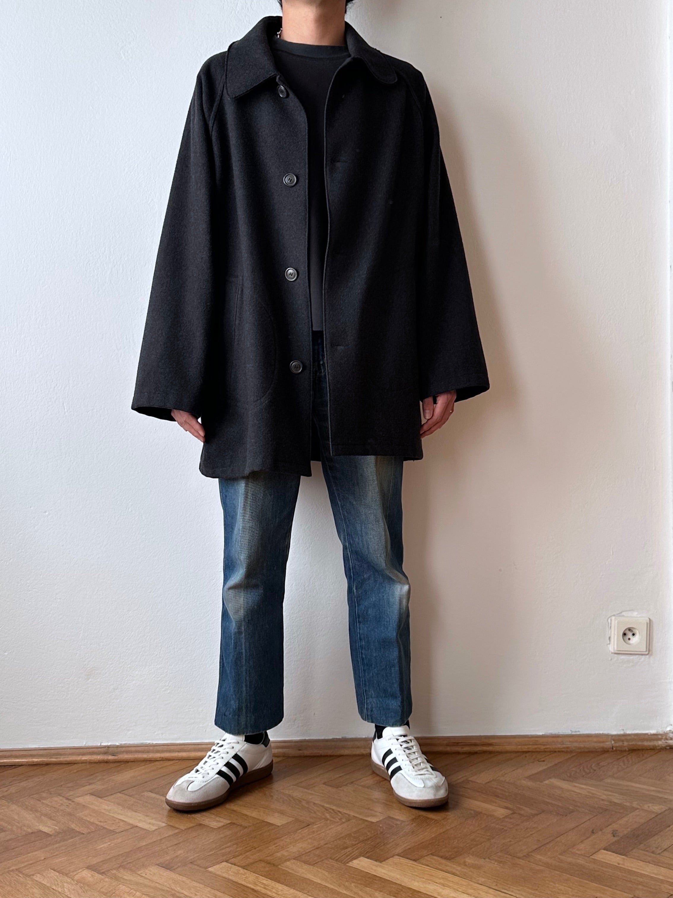 98AW Archive C.P COMPANY ナイロンウール コート IMG_4740_99963d55-252c-4d64-