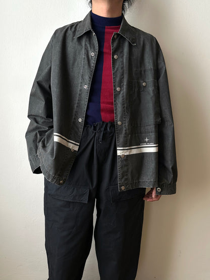 SS'99 Stone Island cotton/nylon shirt jacket