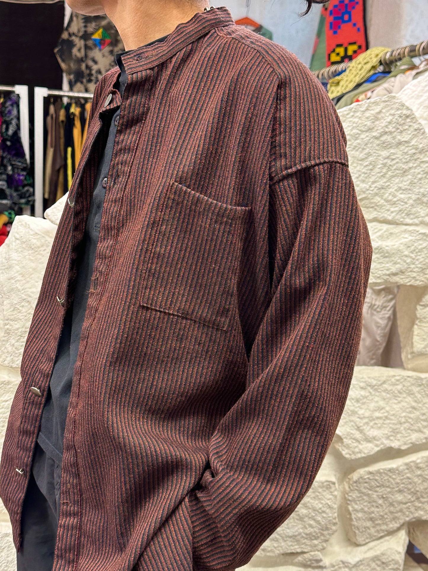 60s-70s Røros Tweed work shirt