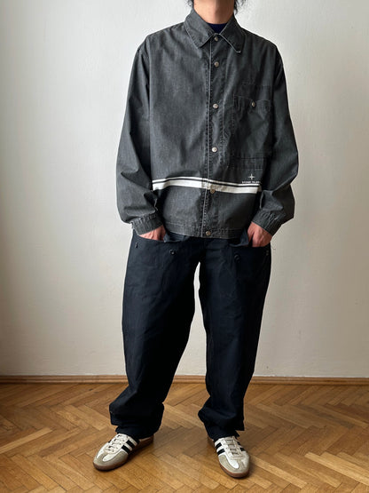 SS'99 Stone Island cotton/nylon shirt jacket