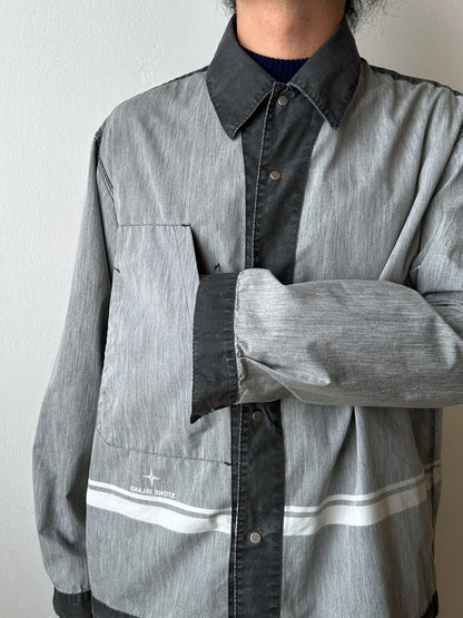 SS'99 Stone Island cotton/nylon shirt jacket