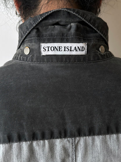 SS'99 Stone Island cotton/nylon shirt jacket