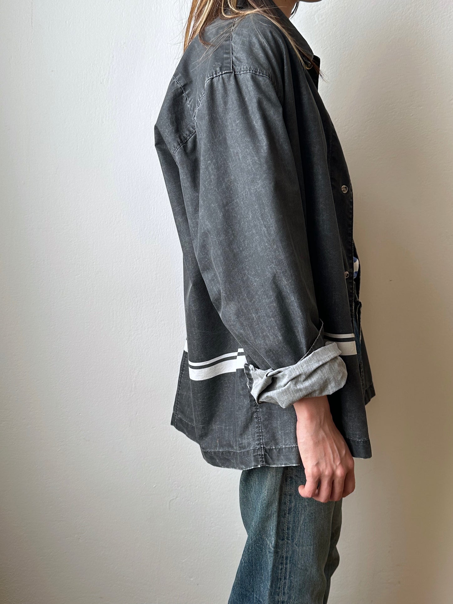 SS'99 Stone Island cotton/nylon shirt jacket