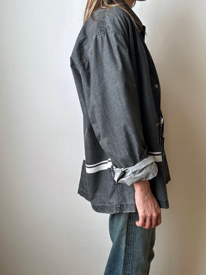 SS'99 Stone Island cotton/nylon shirt jacket