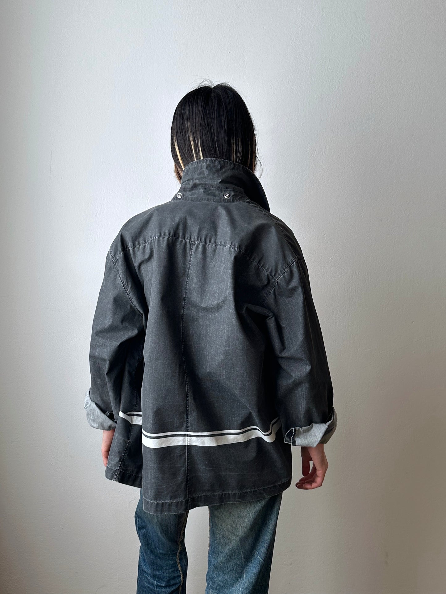 SS'99 Stone Island cotton/nylon shirt jacket