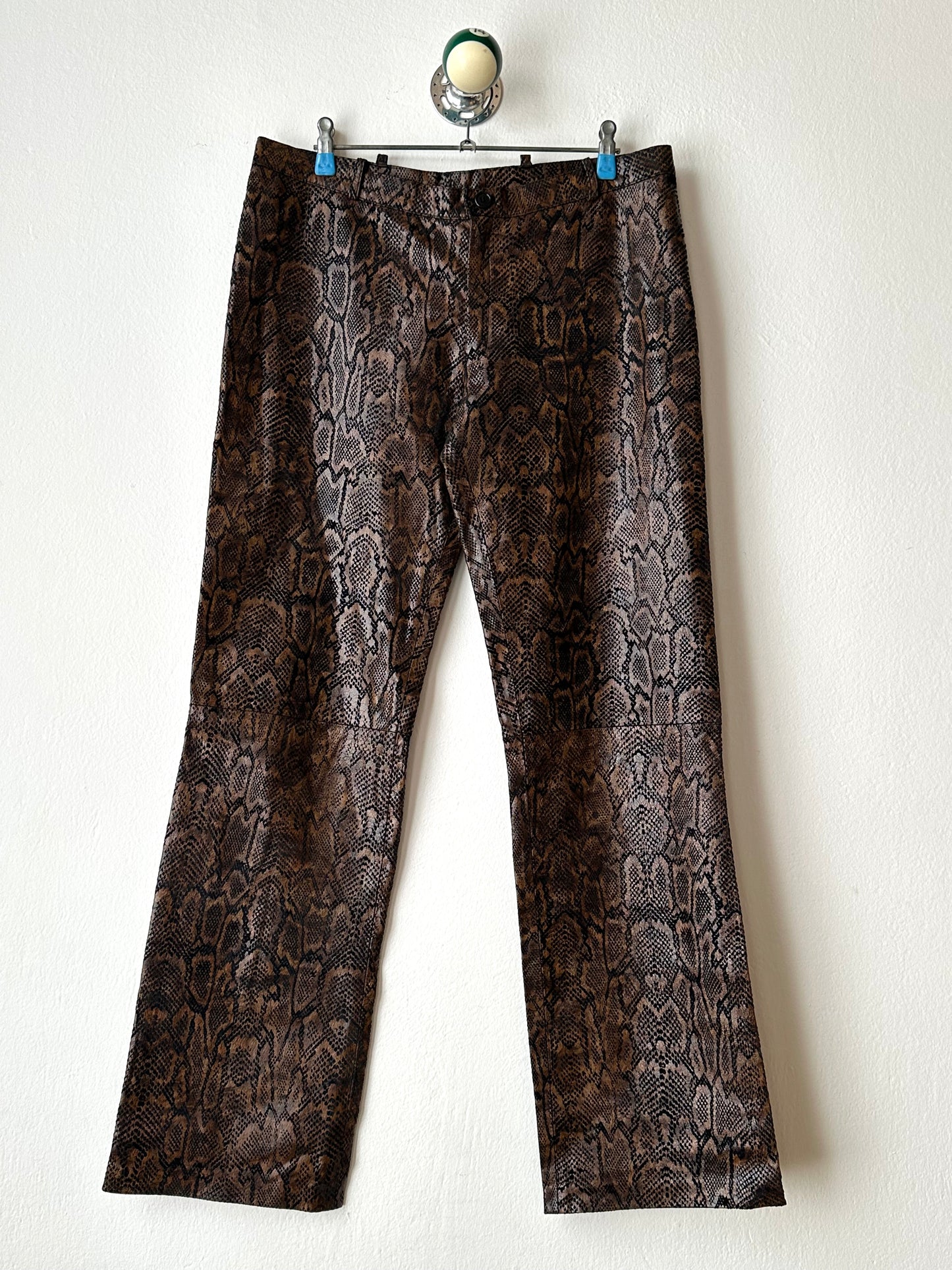 Italy Leather trousers - w32