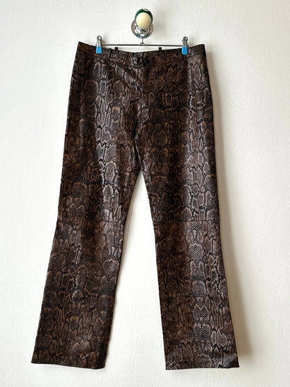 Italy Leather trousers - w32