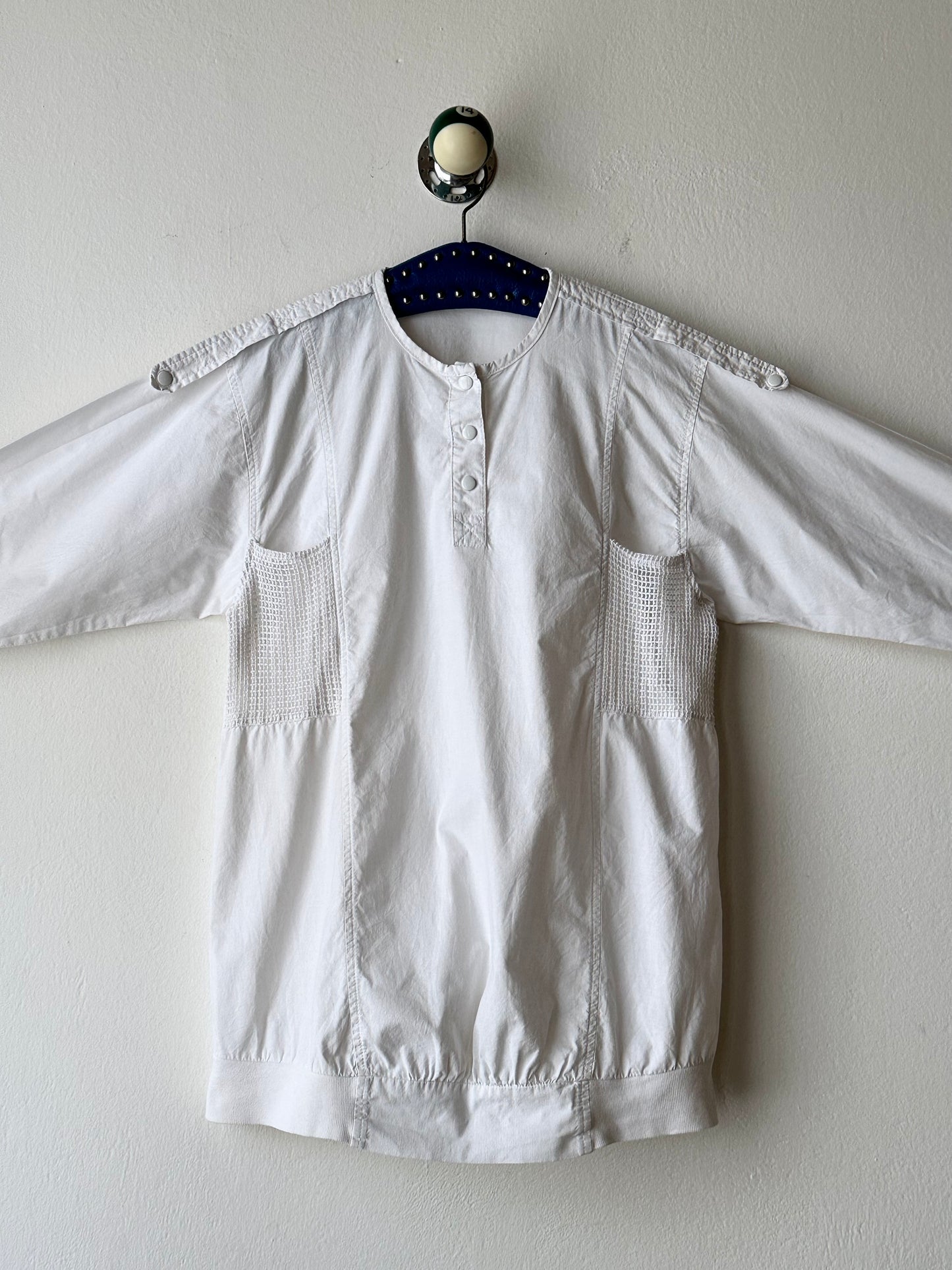 80s fun white shirt