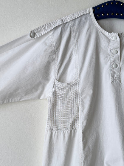 80s fun white shirt