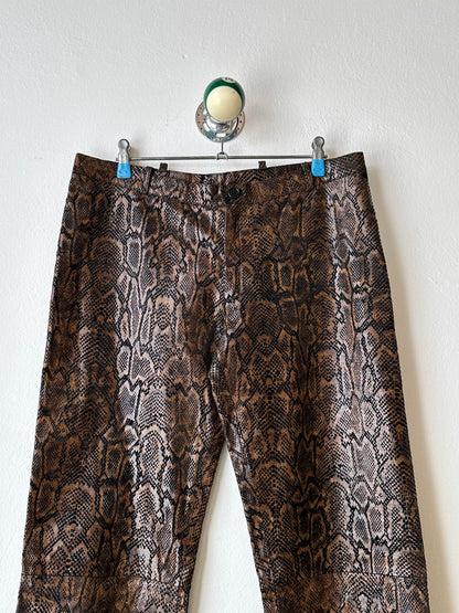 Italy Leather trousers - w32