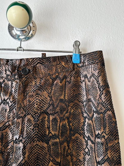 Italy Leather trousers - w32