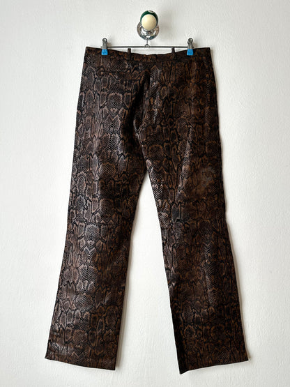 Italy Leather trousers - w32