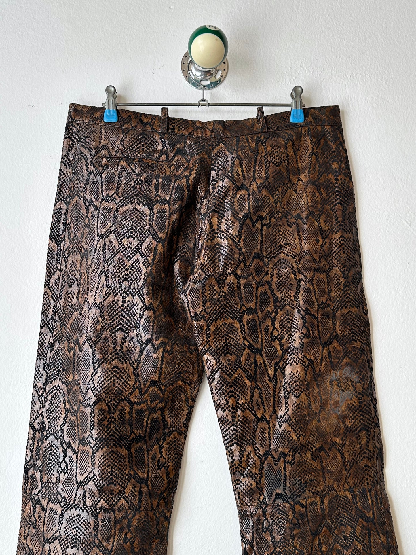 Italy Leather trousers - w32