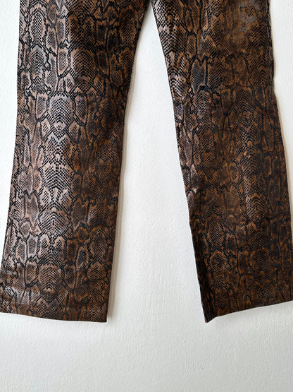 Italy Leather trousers - w32