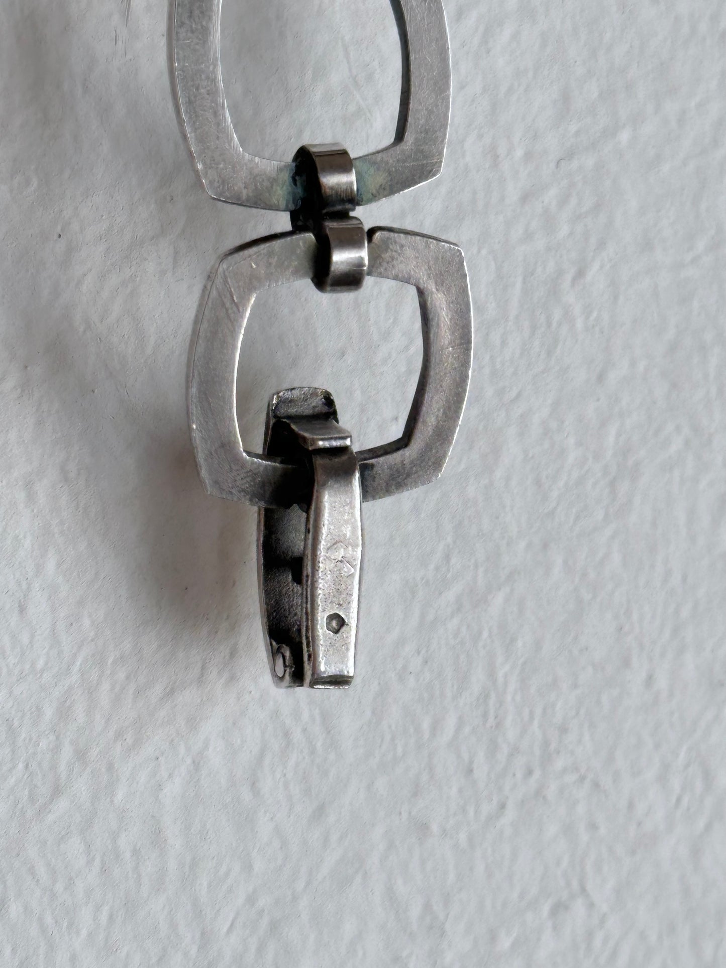 60-70s France silver blue dial watch