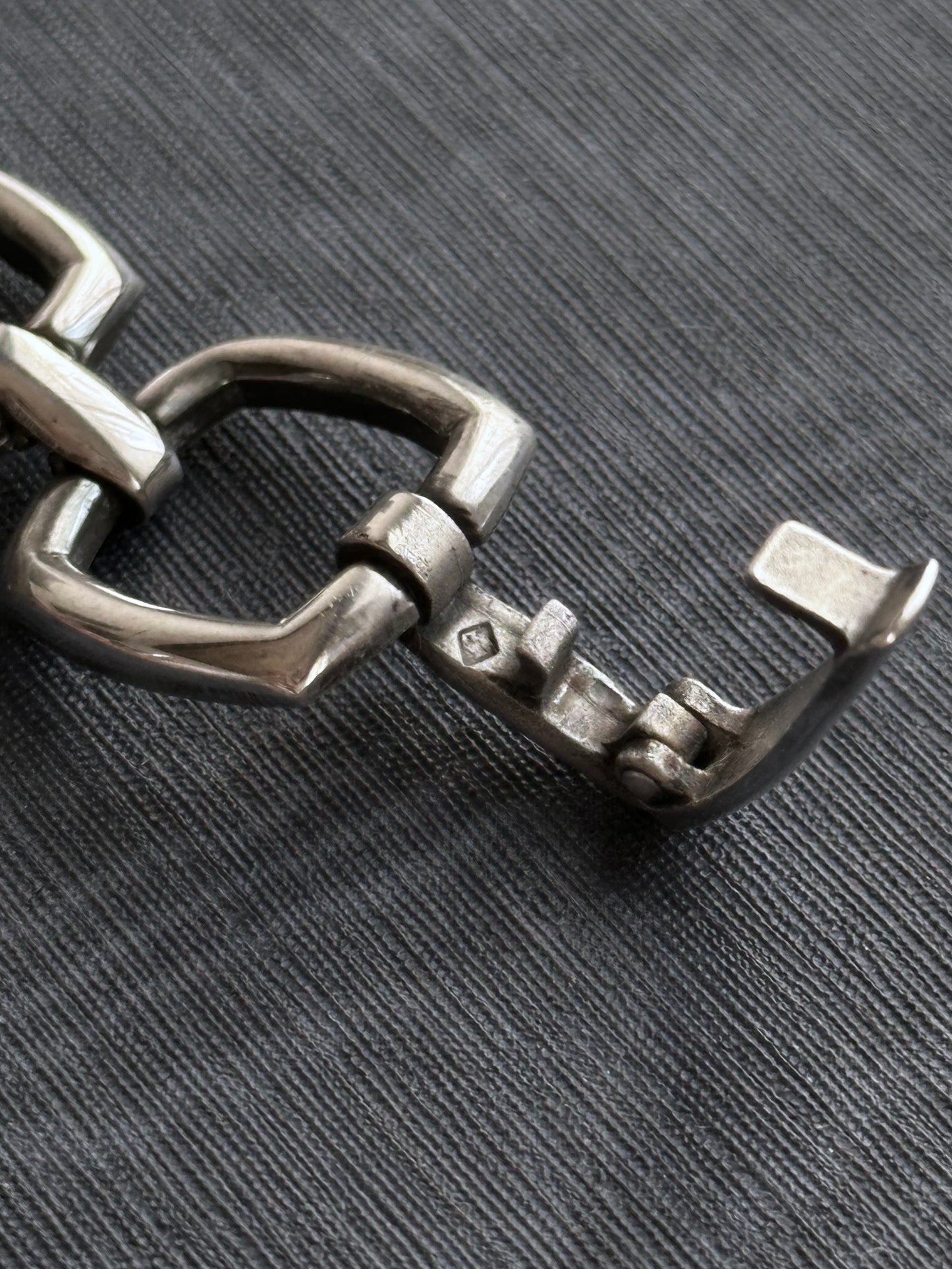 60-70s France silver blue dial watch