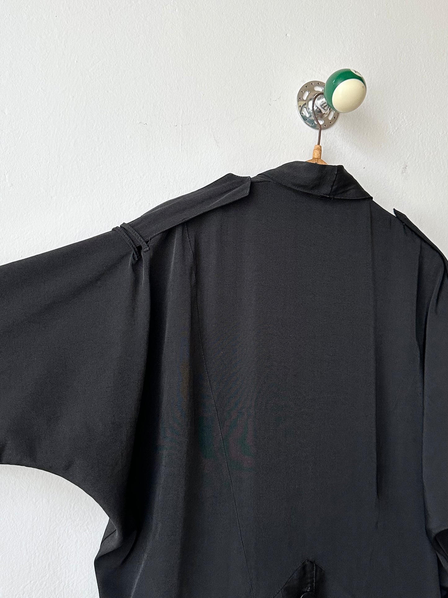 1980s bossini boxy jacket in black