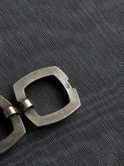 60-70s France silver blue dial watch