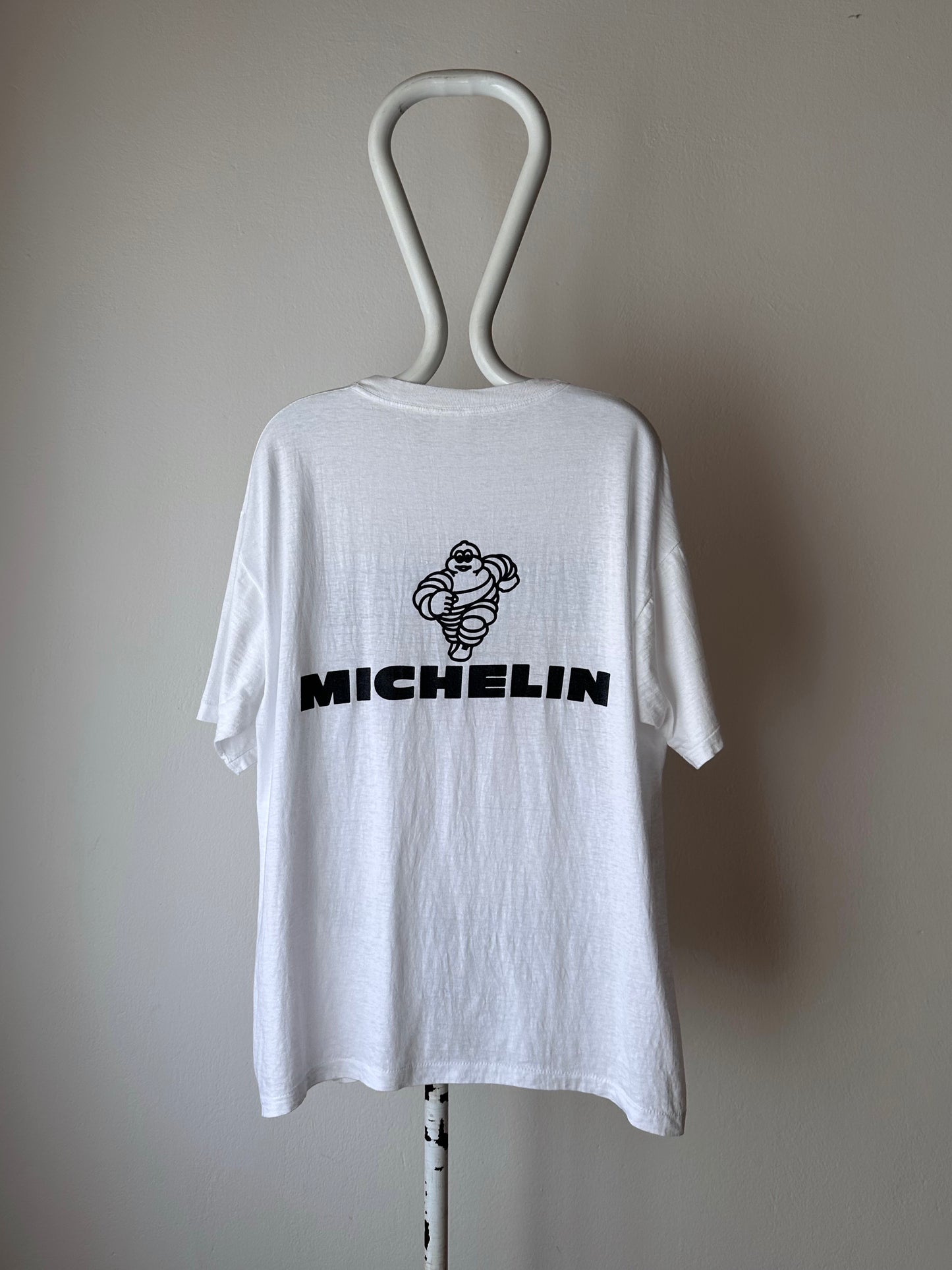 90s MICHELIN ミシェラン タイヤ 90's Vintage T-shirt Band Tシャツ 古着 ヴィンテージ Toto 古着屋 プラハ Praha Prague Vintage store ユーロ古着 ヨーロッパ古着 フランス買い付け