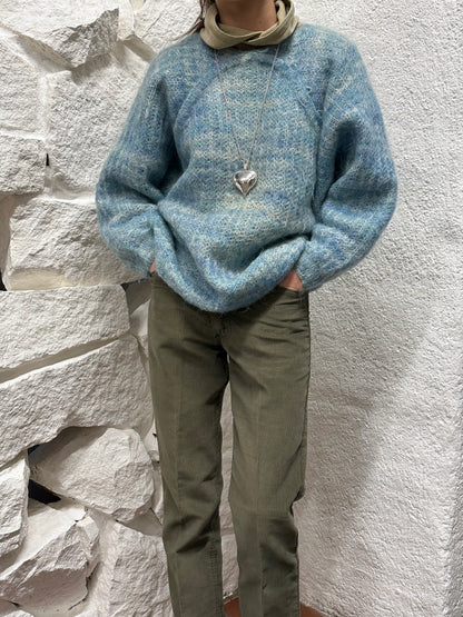 mohair raglan sweater