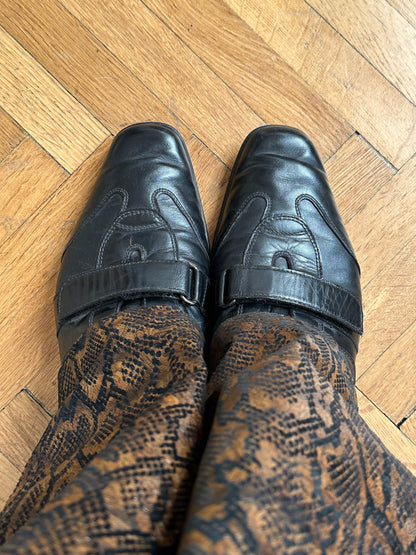 Italy Leather trousers - w32