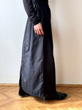 microfibre black skirt