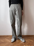 Italy odd zip pants - W29