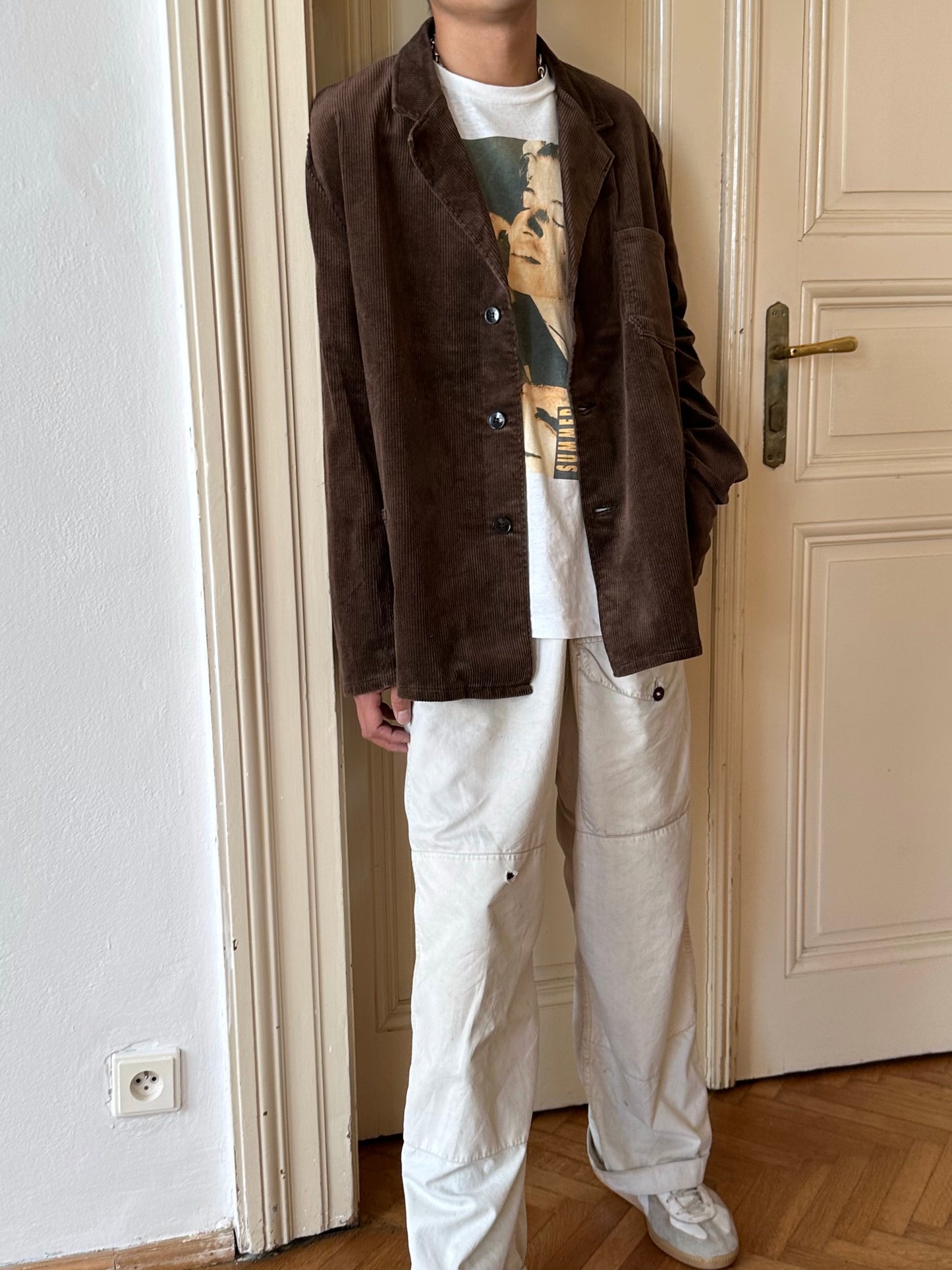 60s east germany corduroy jacket