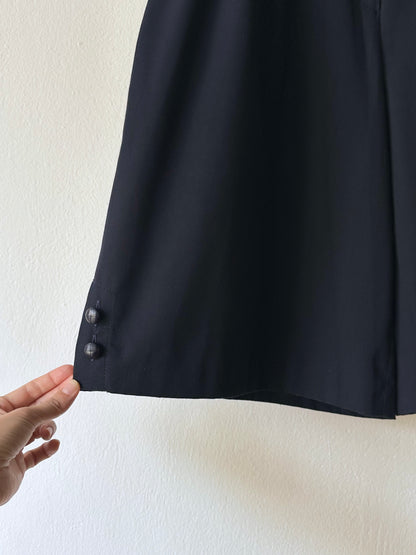 Dark navy wide shorts W31-33