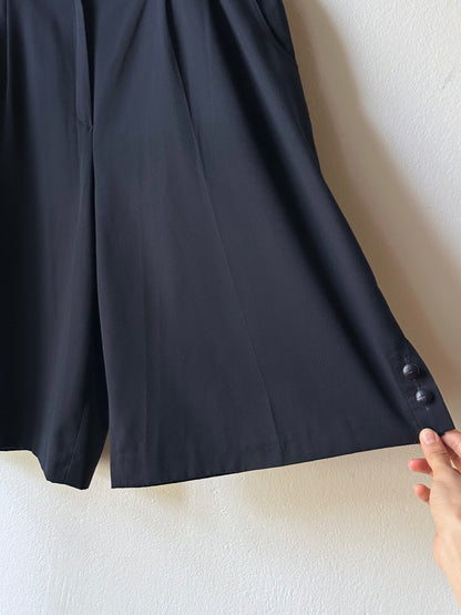 Dark navy wide shorts W31-33