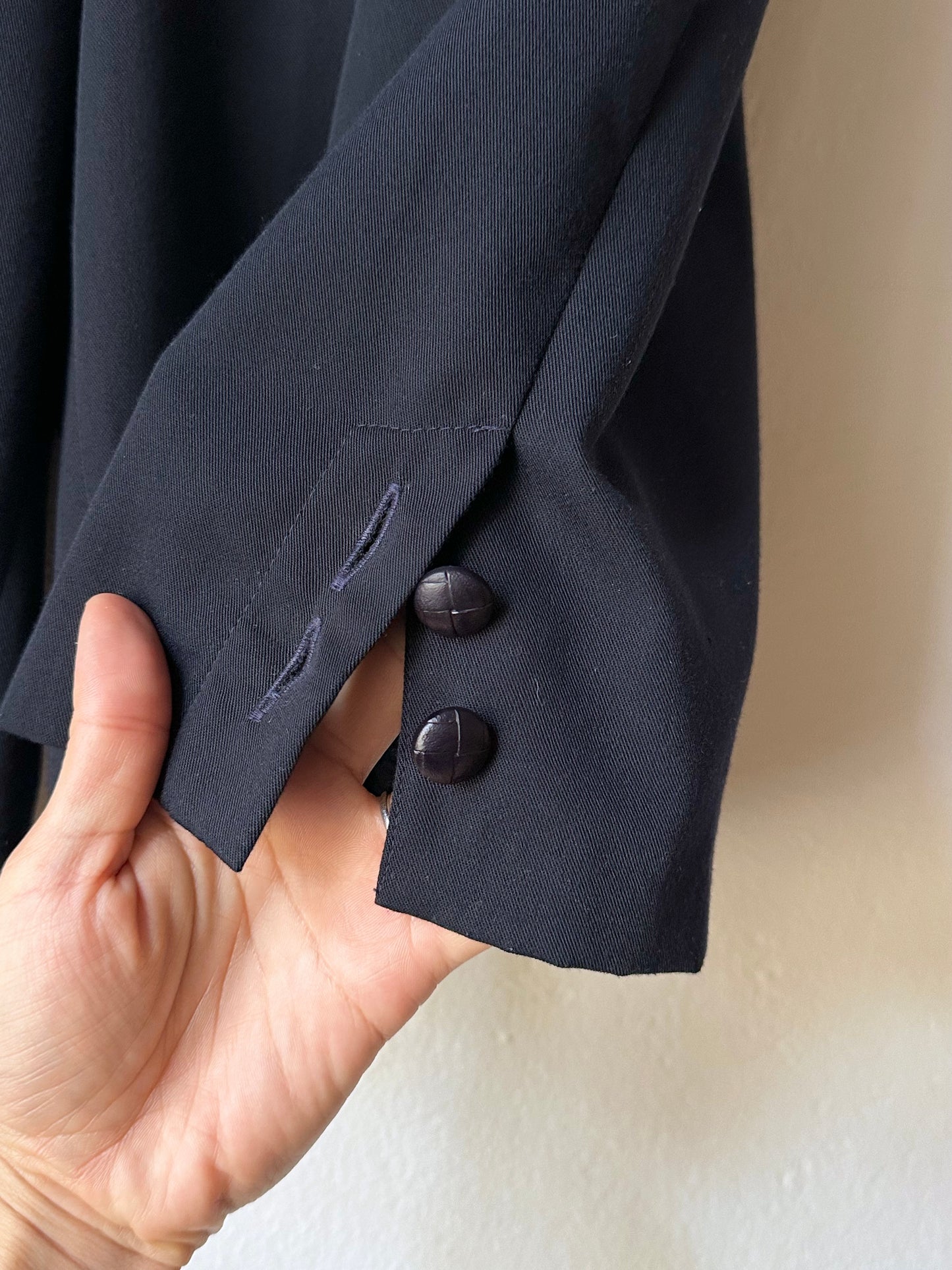 Dark navy wide shorts W31-33